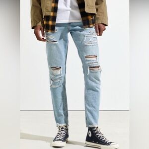 BDG Urban Outfitters Skinny Super Distressed Jeans- size 36x32 says the tag